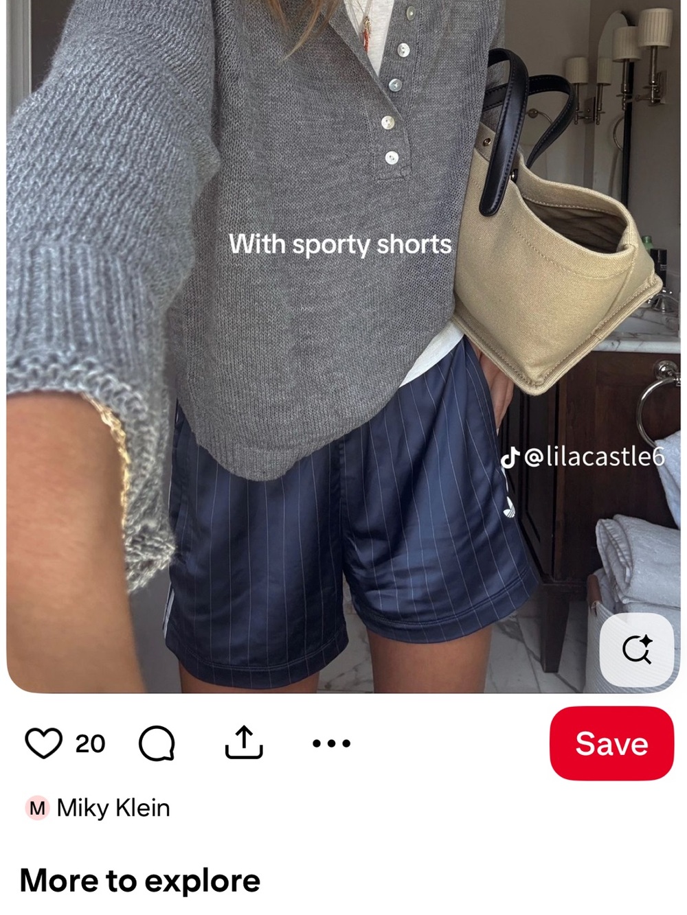 Modern day tote bag